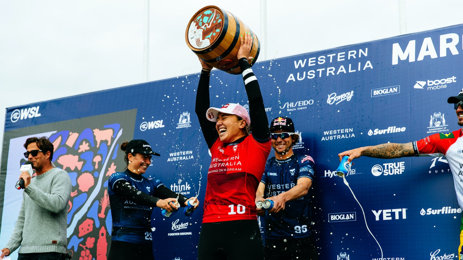 FCS Team Rider, Carissa Moore Wins Western Australia Margaret River Pro. Photo: Aaron Hughes/World Surf League