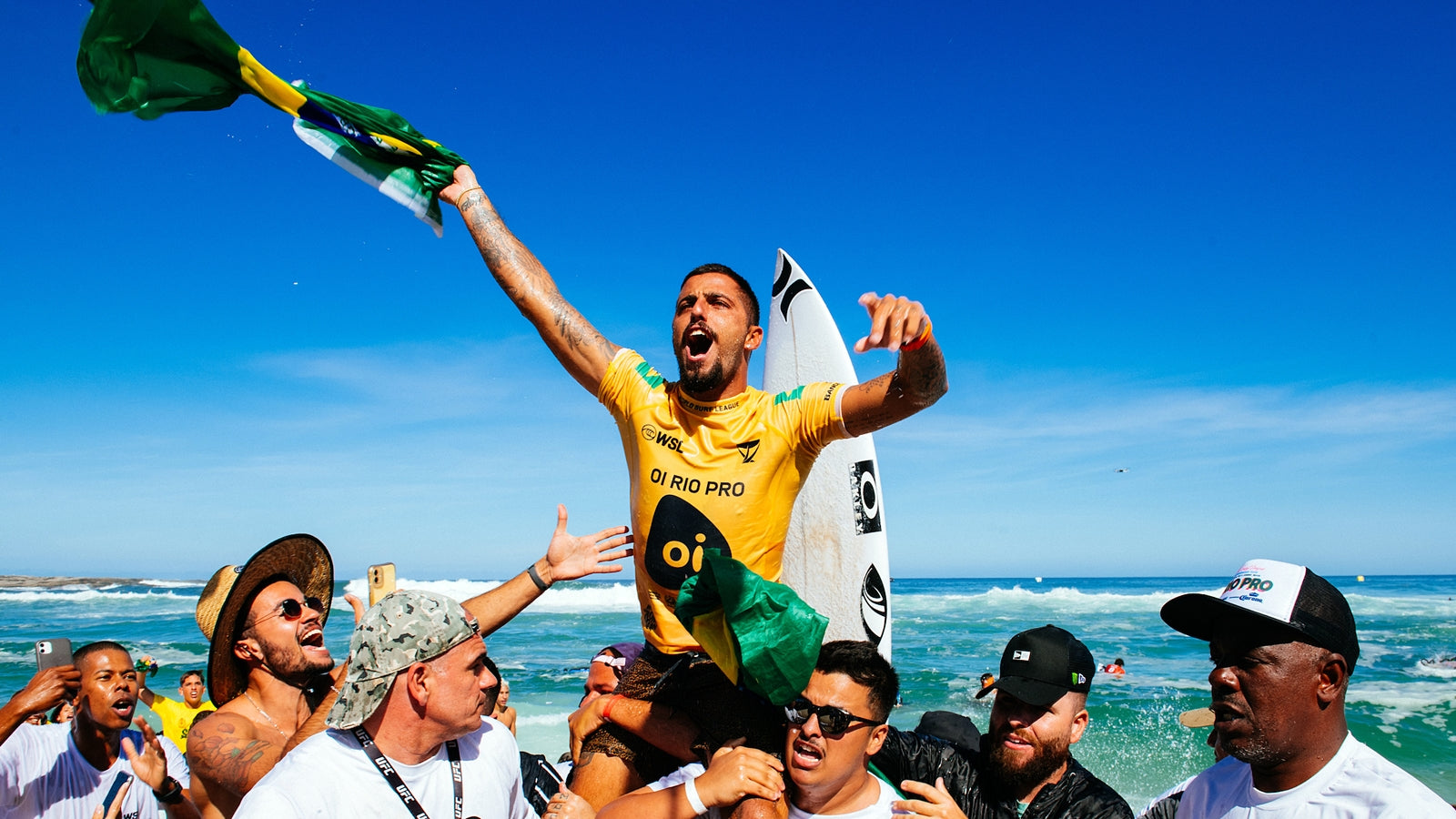 Filipe Toledo Wins Oi Rio Pro 2022 | Photo © Thiago Diz / WSL