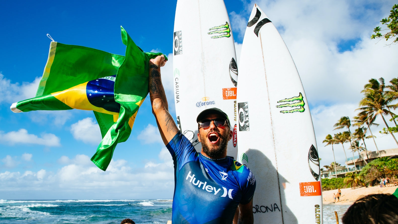 Filipe Toledo Wins Hurley Pro Sunset Beach. Photo: Tony Heff / WSL