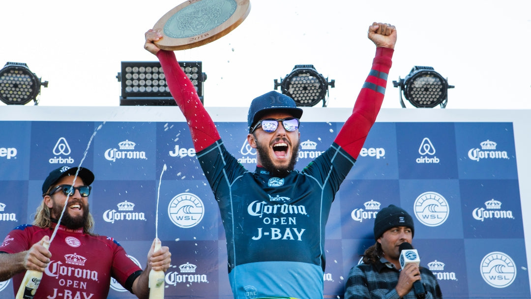 Filipe Toledo claims back-to-back victory at the Corona Open J-Bay