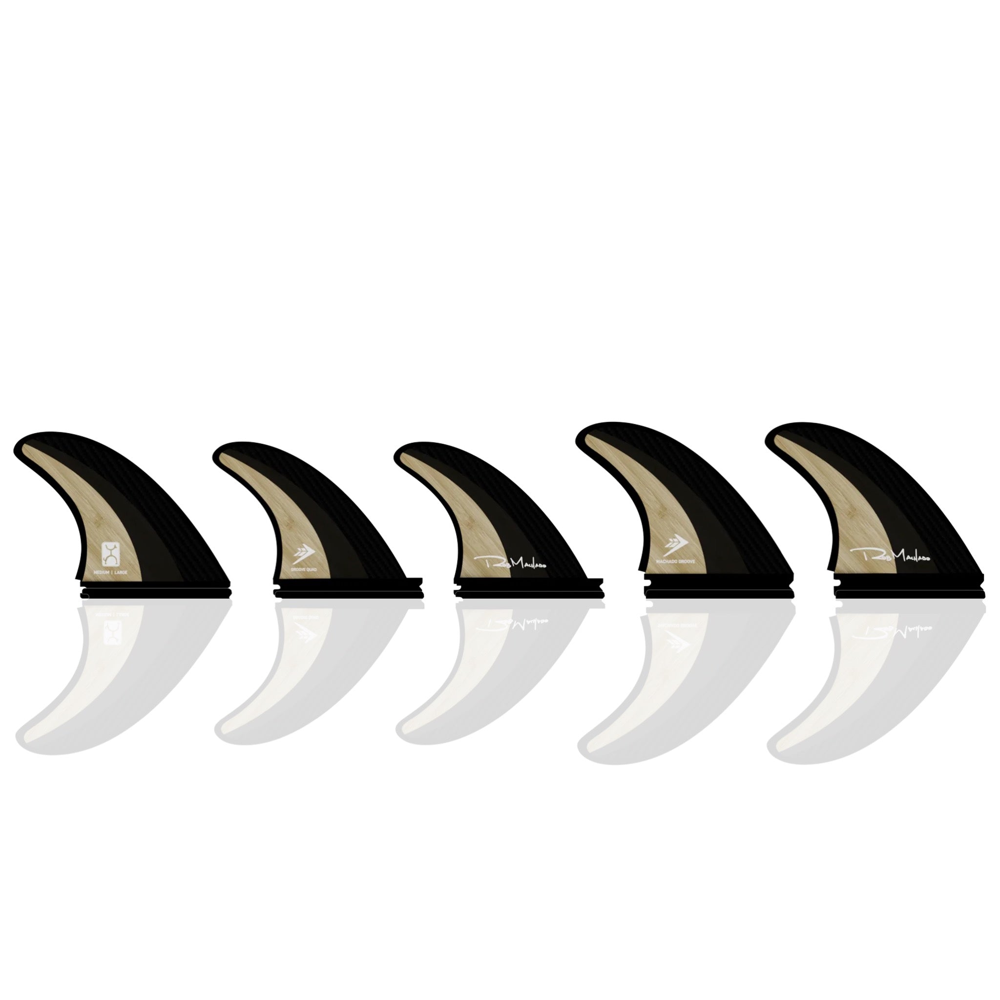 Firewire Machado Groove 5 Fin Set