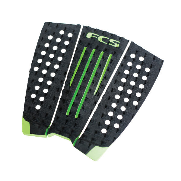 FCS Julian Wilson Traction - Black / Hot Lime