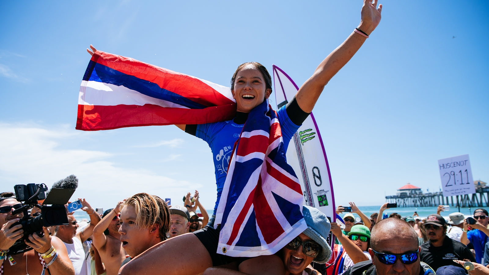 Bettylou Sakura Johnson Wins Vans US Open Of Surfing
