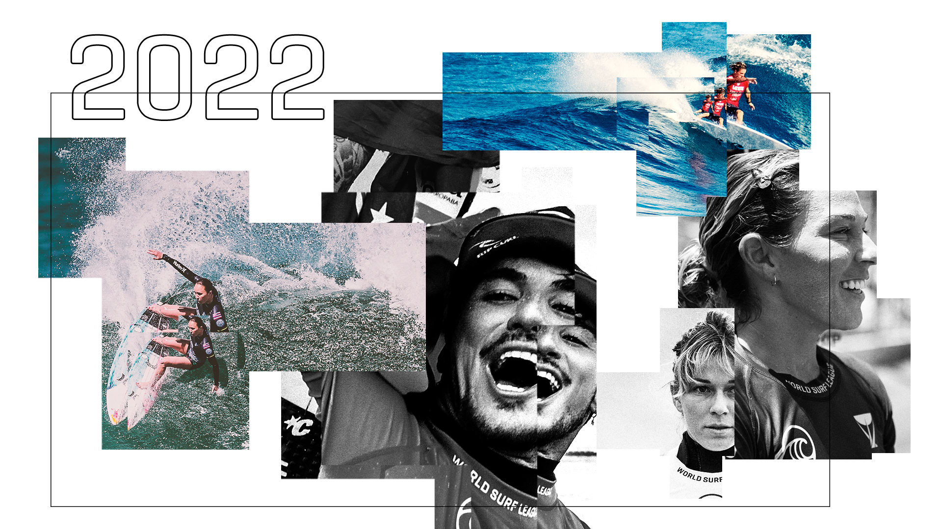The 2022 World Surf League (WSL) Tour Calendar. Redesigned and Reformatted.