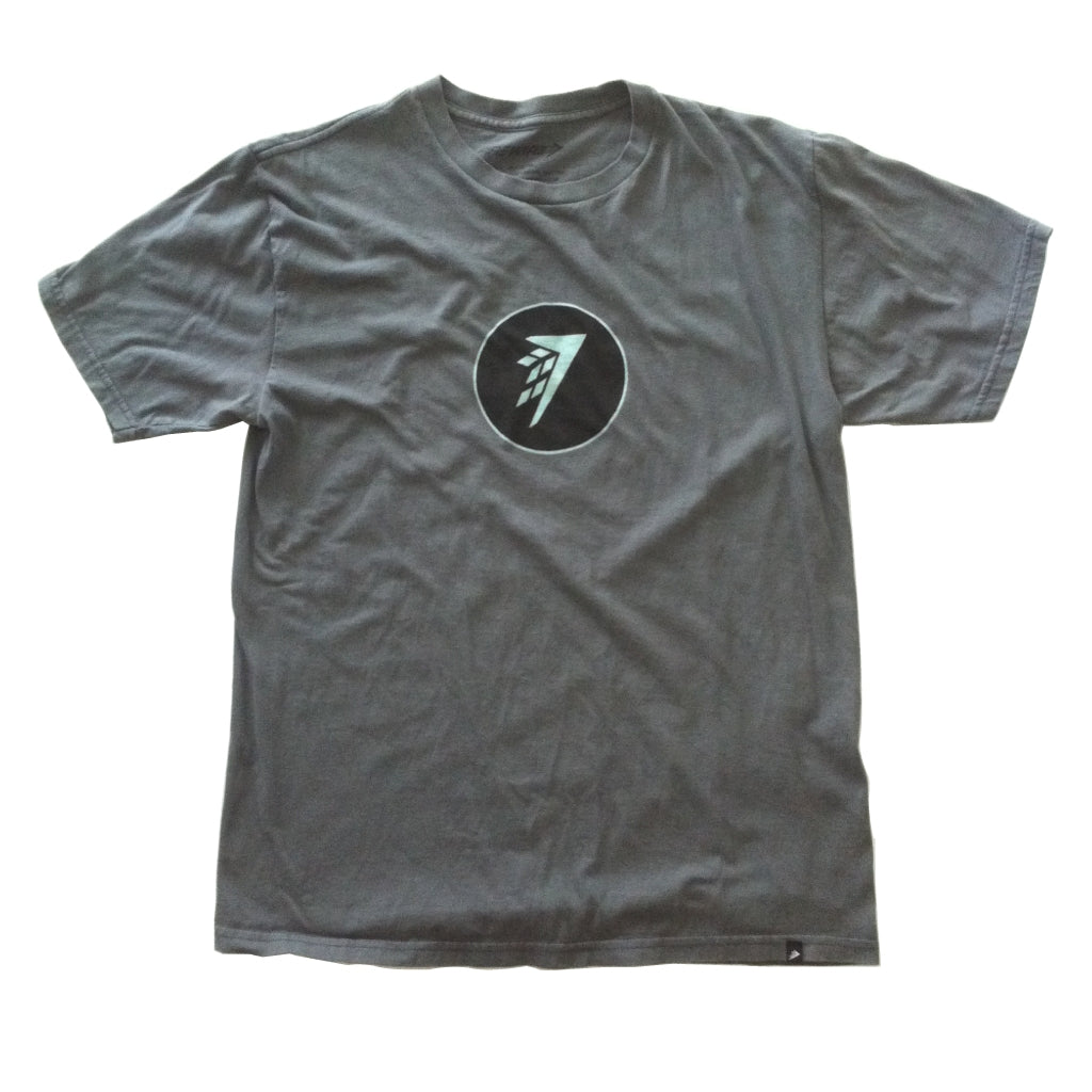 Firewire Circle Icon T-Shirt Charcoal
