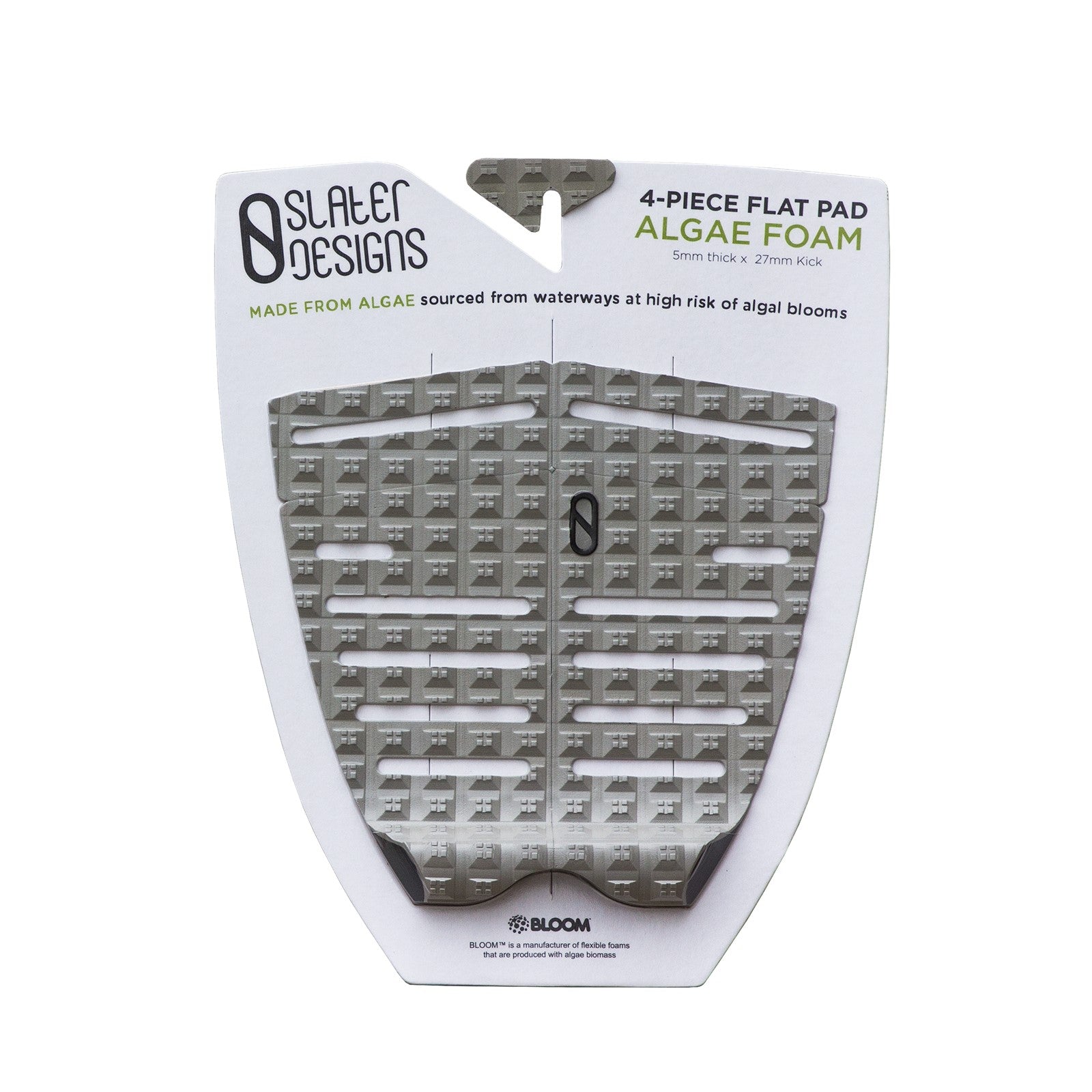 Slater Designs 4-Piece Flat Traction Pad Grey